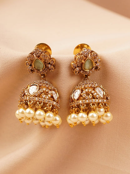 Keshavi Pearl Jhumkas