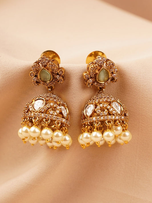 Keshavi Pearl Jhumkas