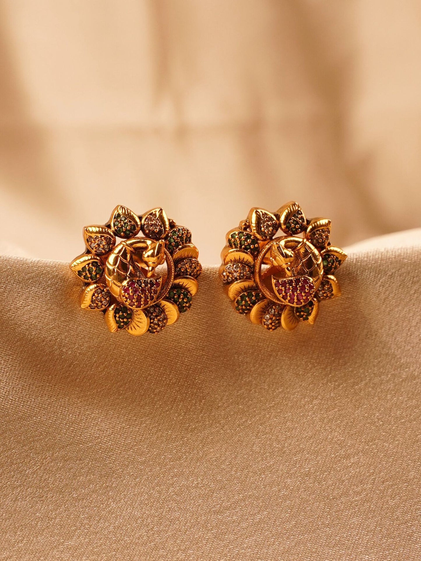 Mayura Temple Studs