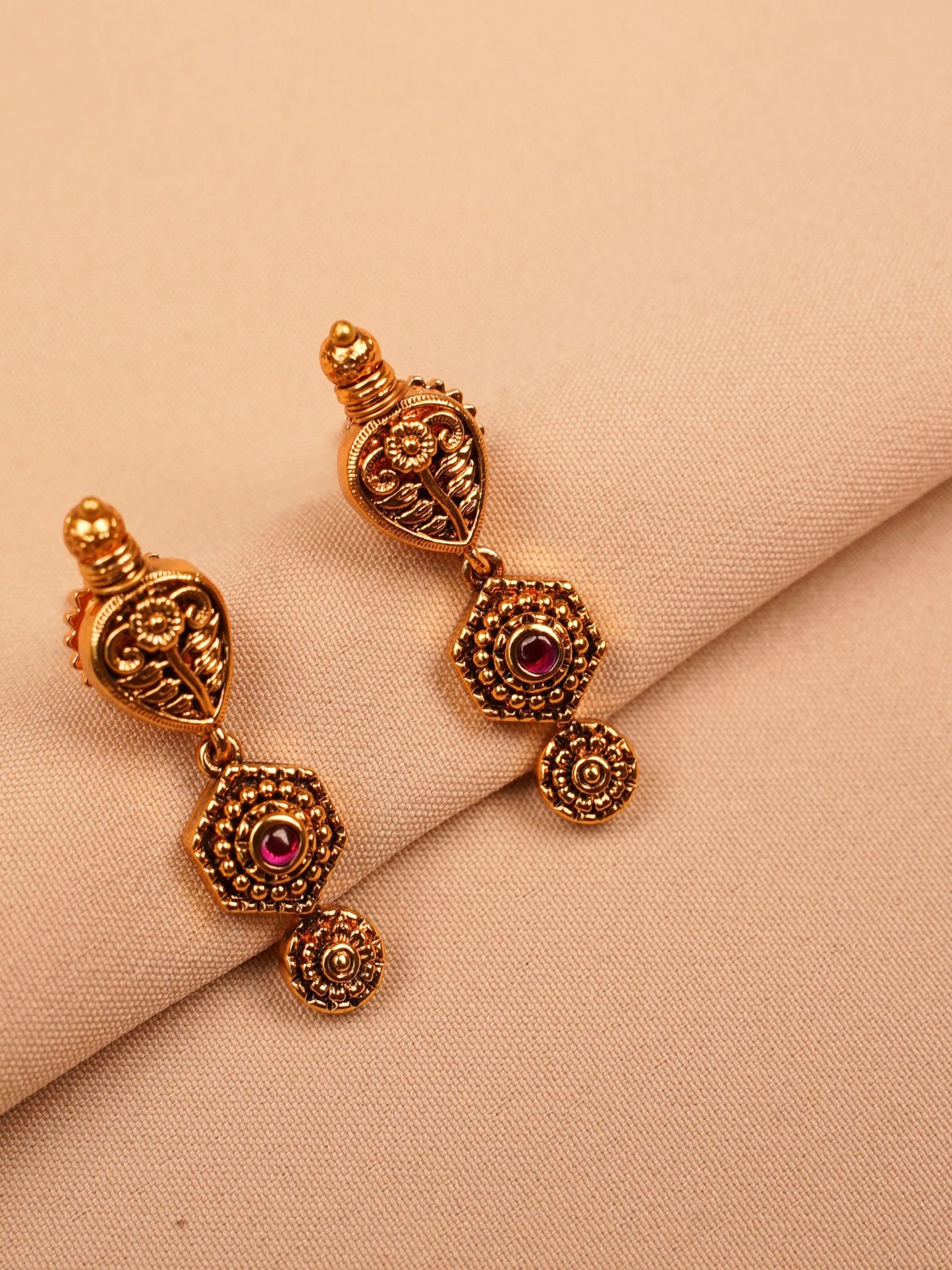 Temple Blossom Necklace Set