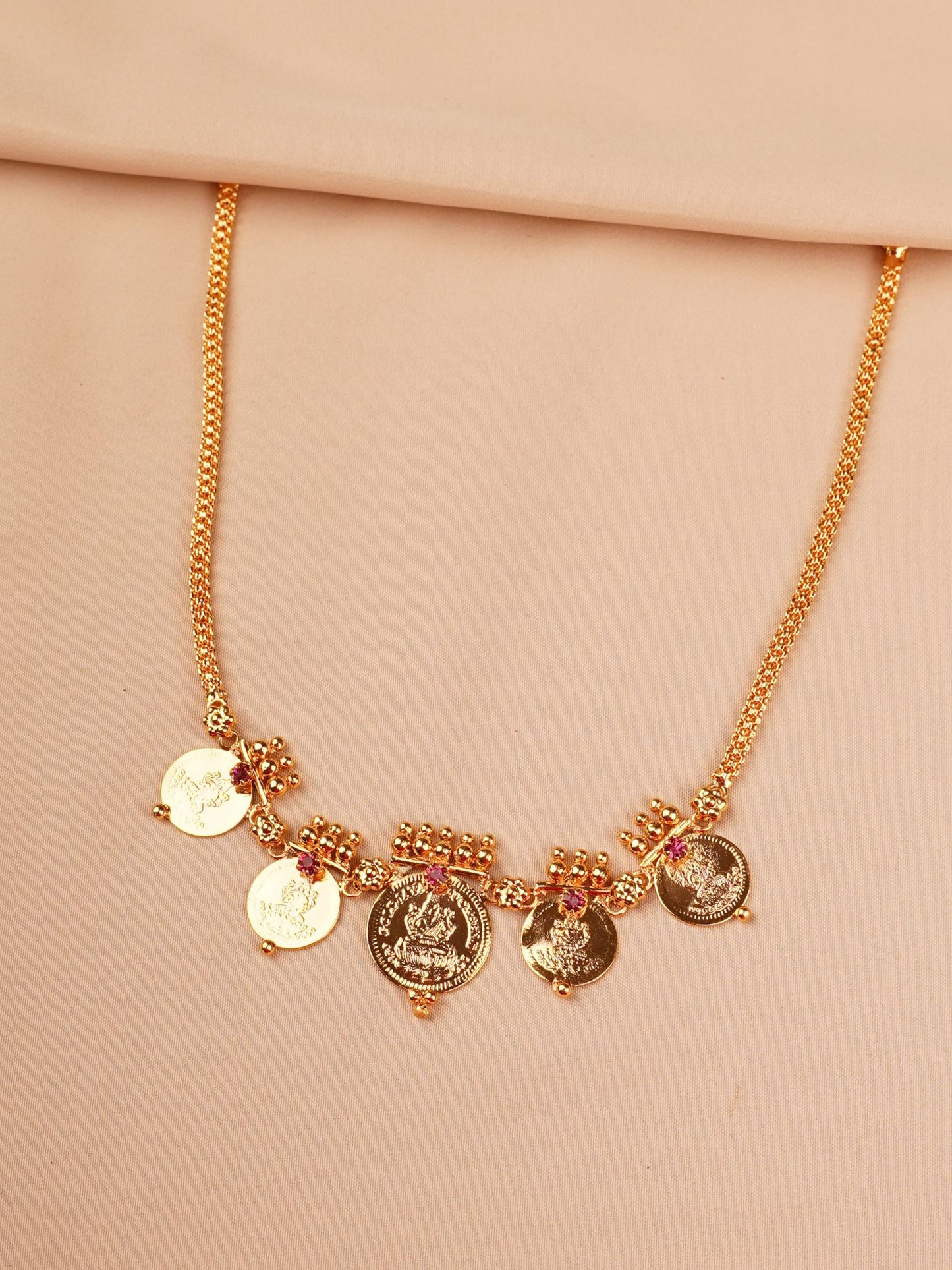 Lakshmi Coin Antique Necklace