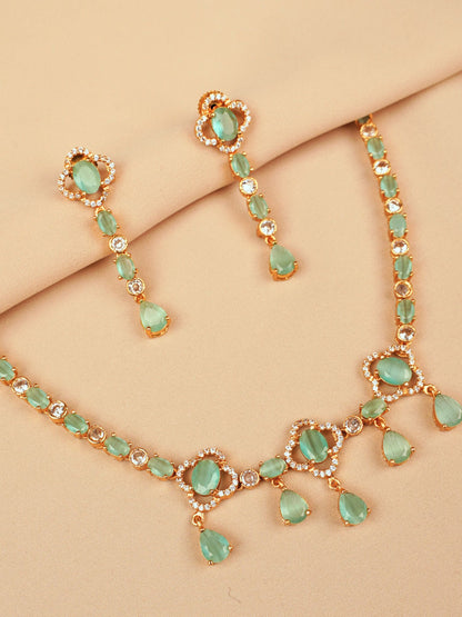 Green Necklace Set