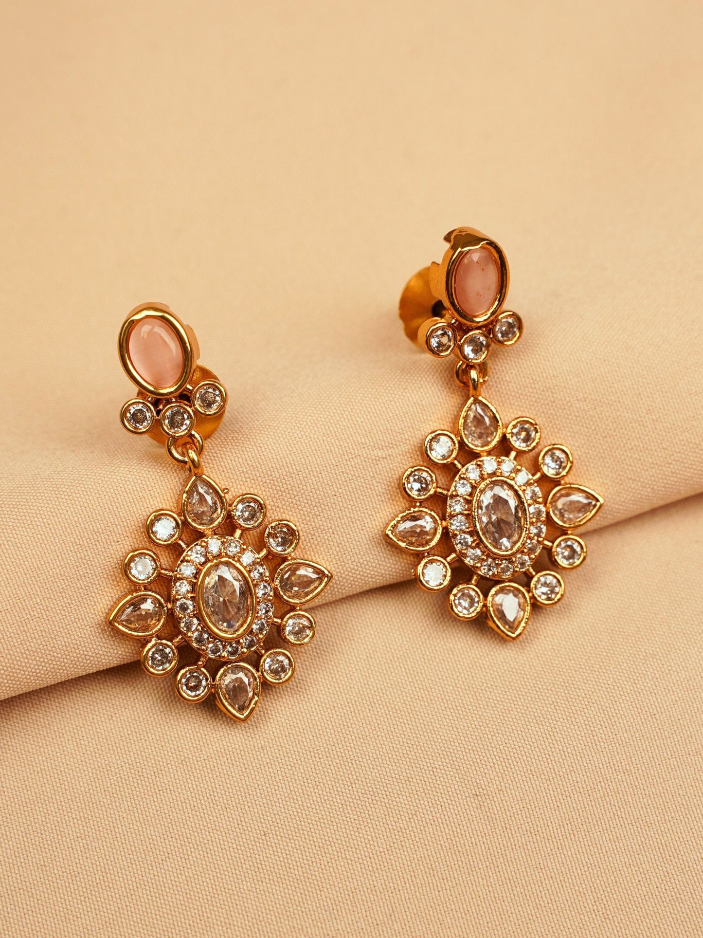 Champagne Radiance Necklace Set