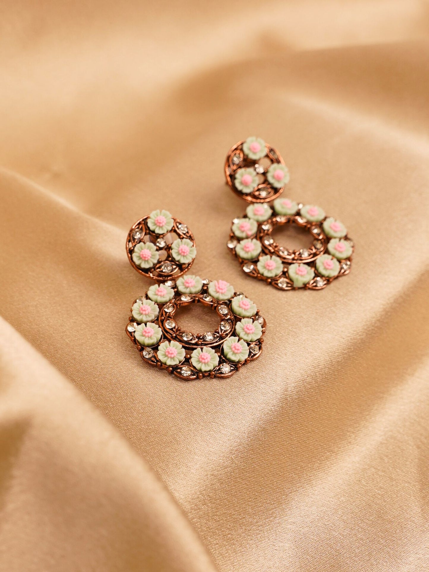 Meadow Bloom Statement Earrings