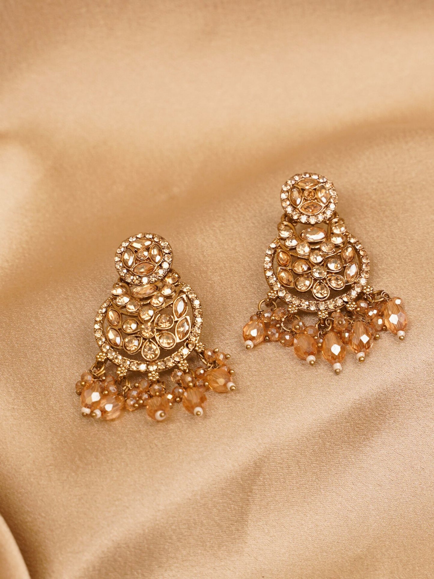 Amber Royale Statement Earrings