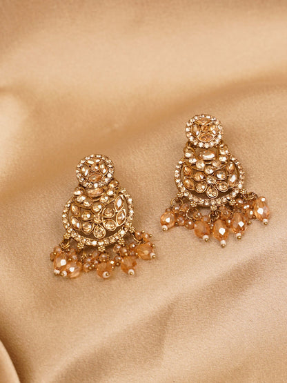 Amber Royale Statement Earrings