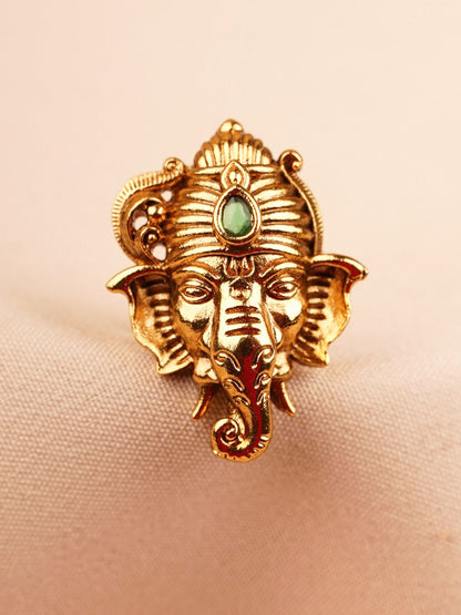 Lord Ganesha Stud Earrings
