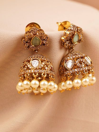 Keshavi Pearl Jhumkas