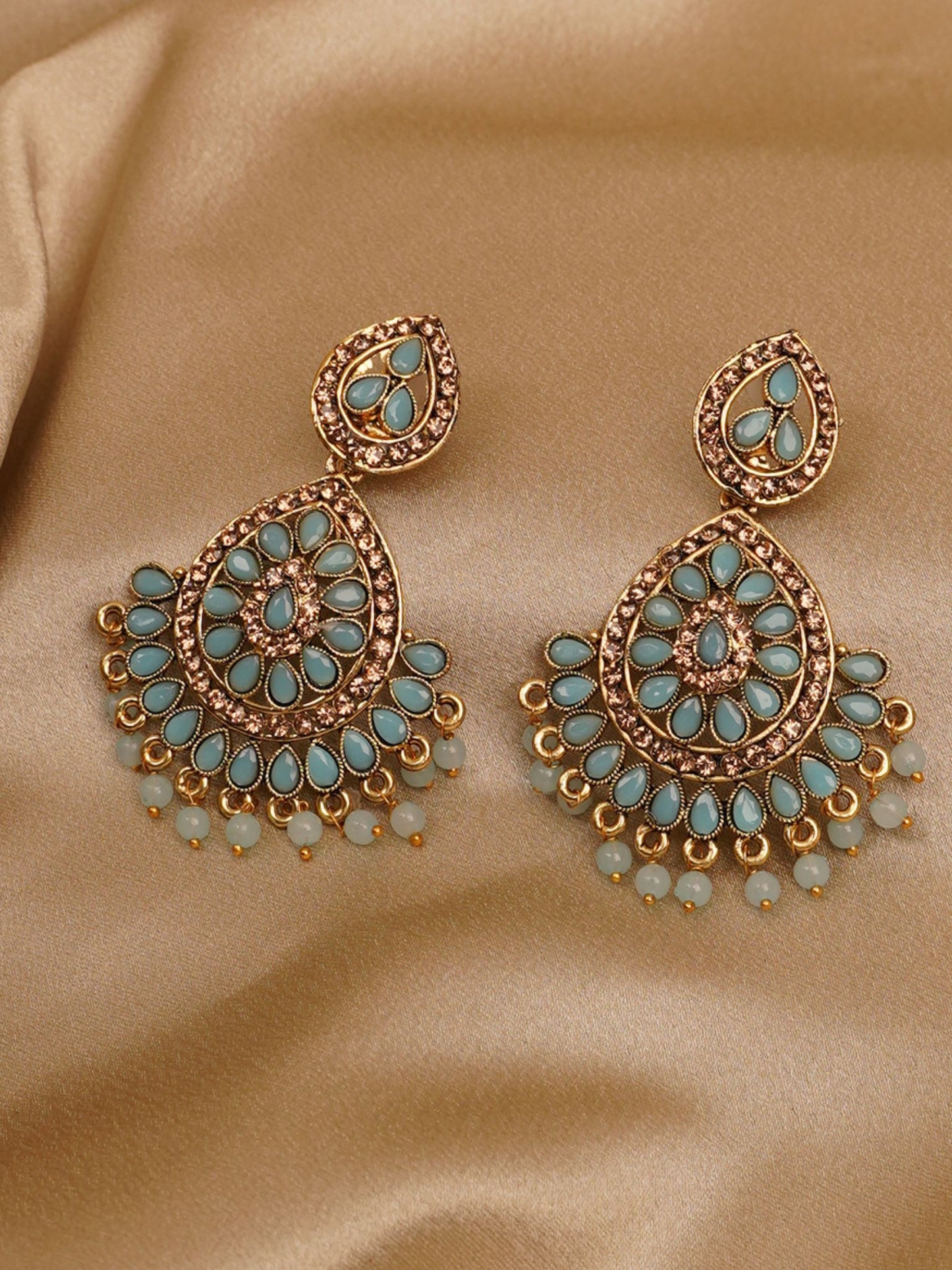 Aqua Noor Statement Chandbali