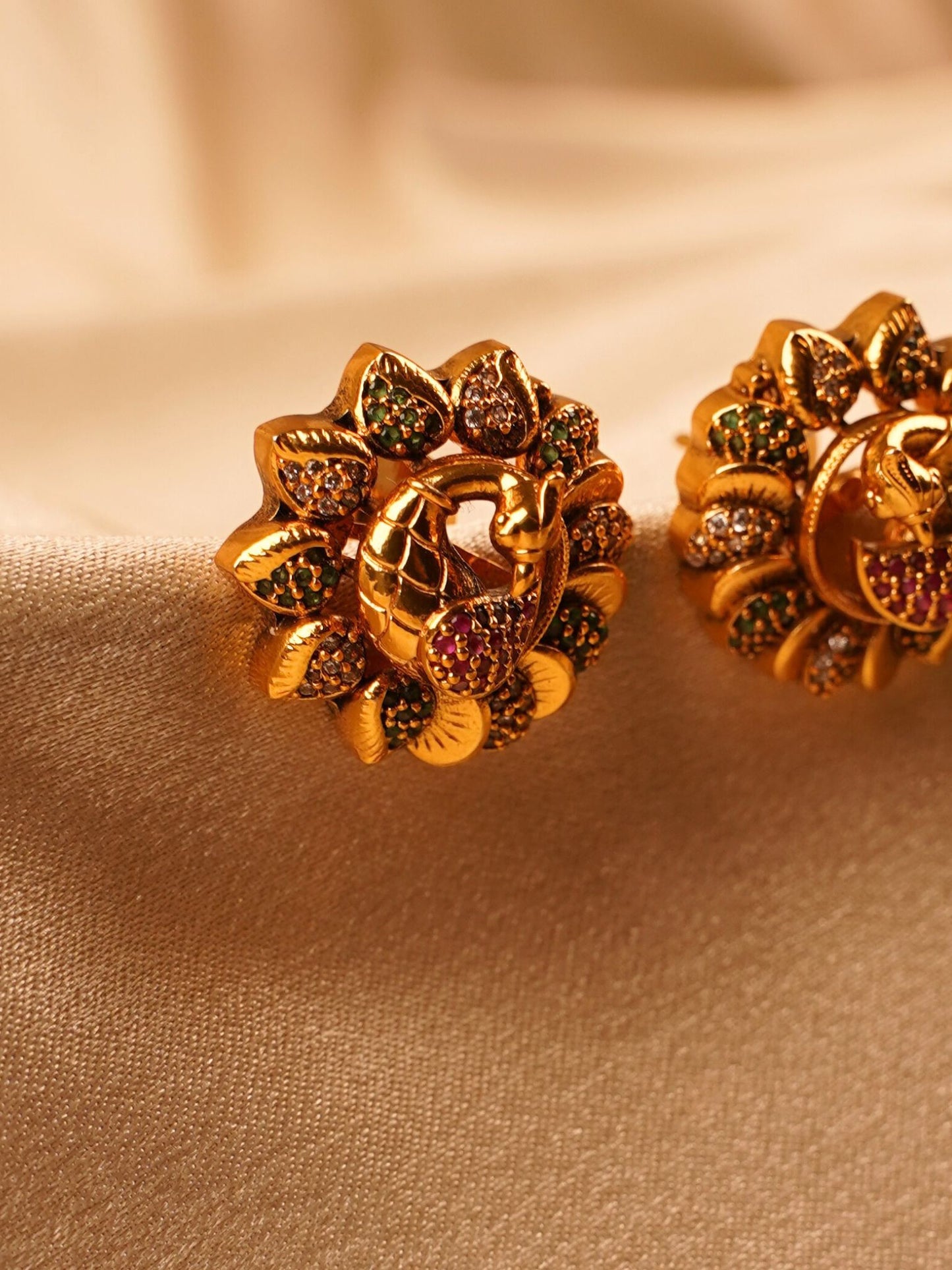 Mayura Temple Studs
