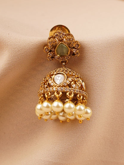 Keshavi Pearl Jhumkas