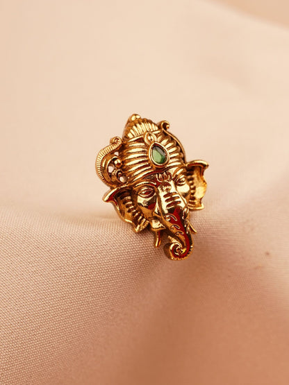 Lord Ganesha Stud Earrings