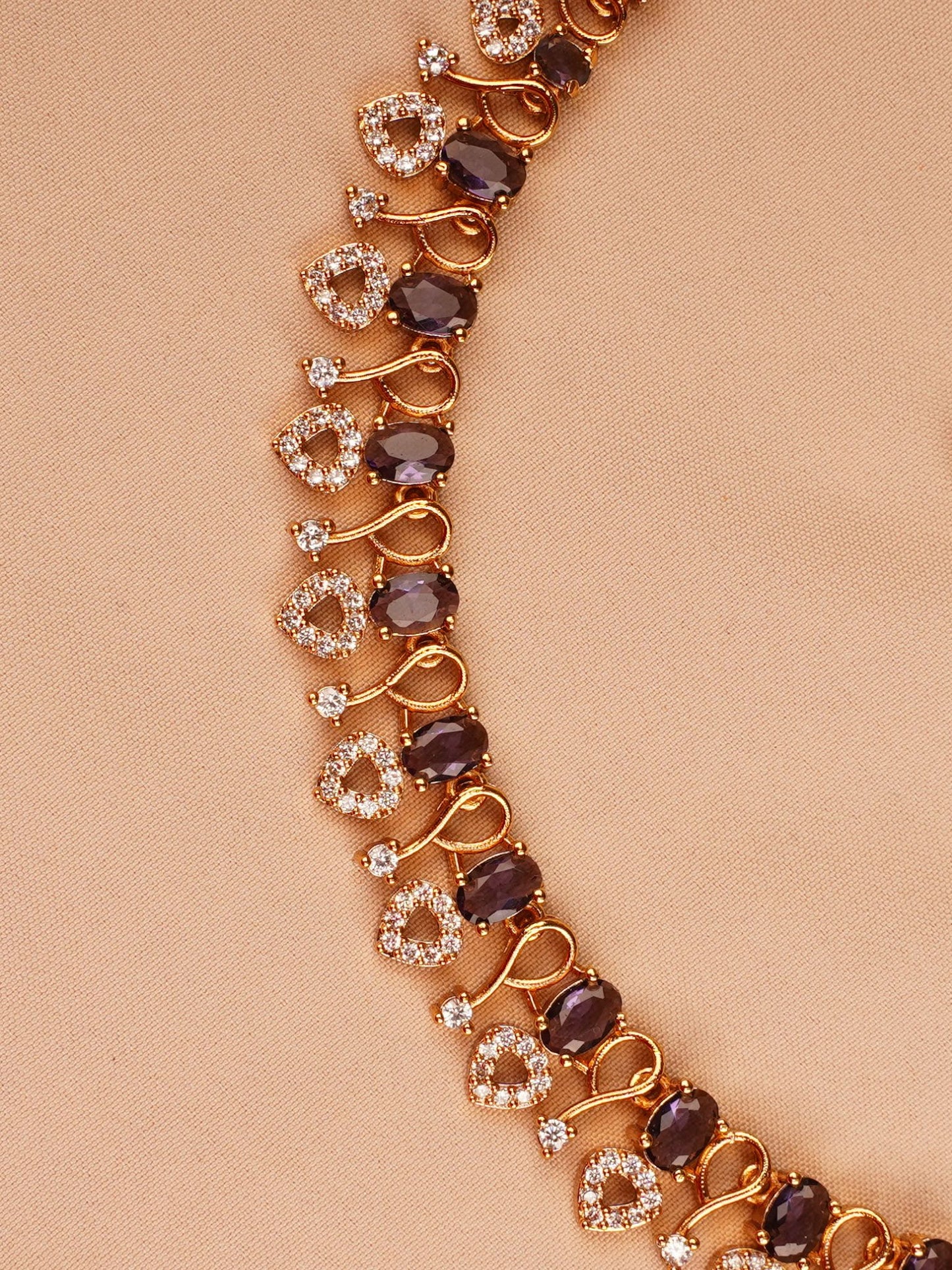 Smoky Amethyst Grace Necklace Set