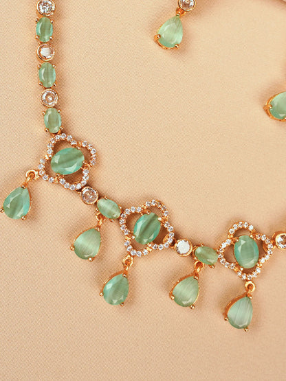 Green Necklace Set