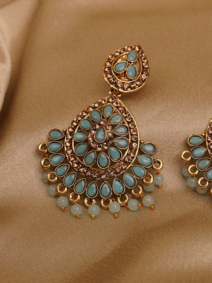 Aqua Noor Statement Chandbali