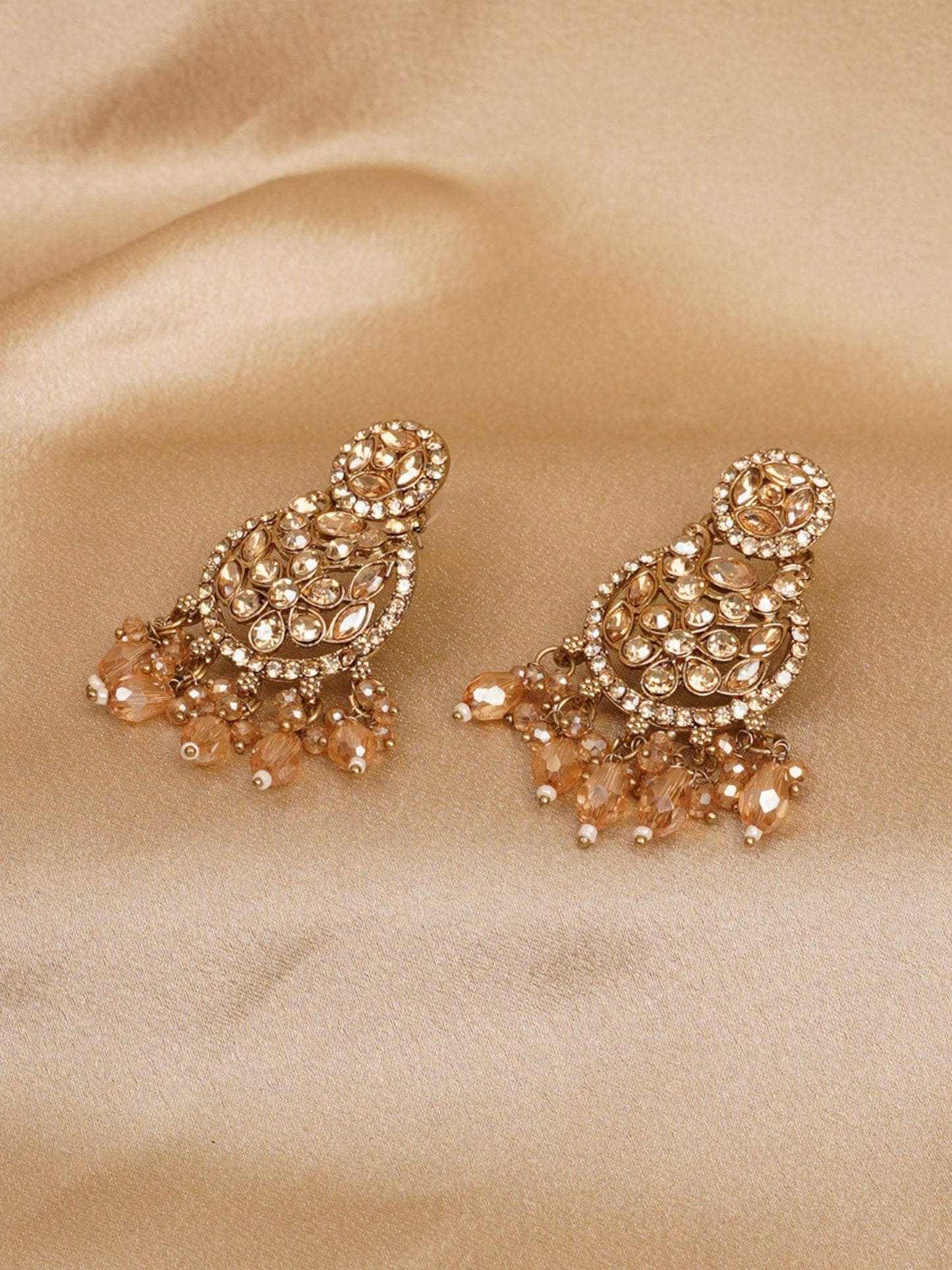 Amber Royale Statement Earrings