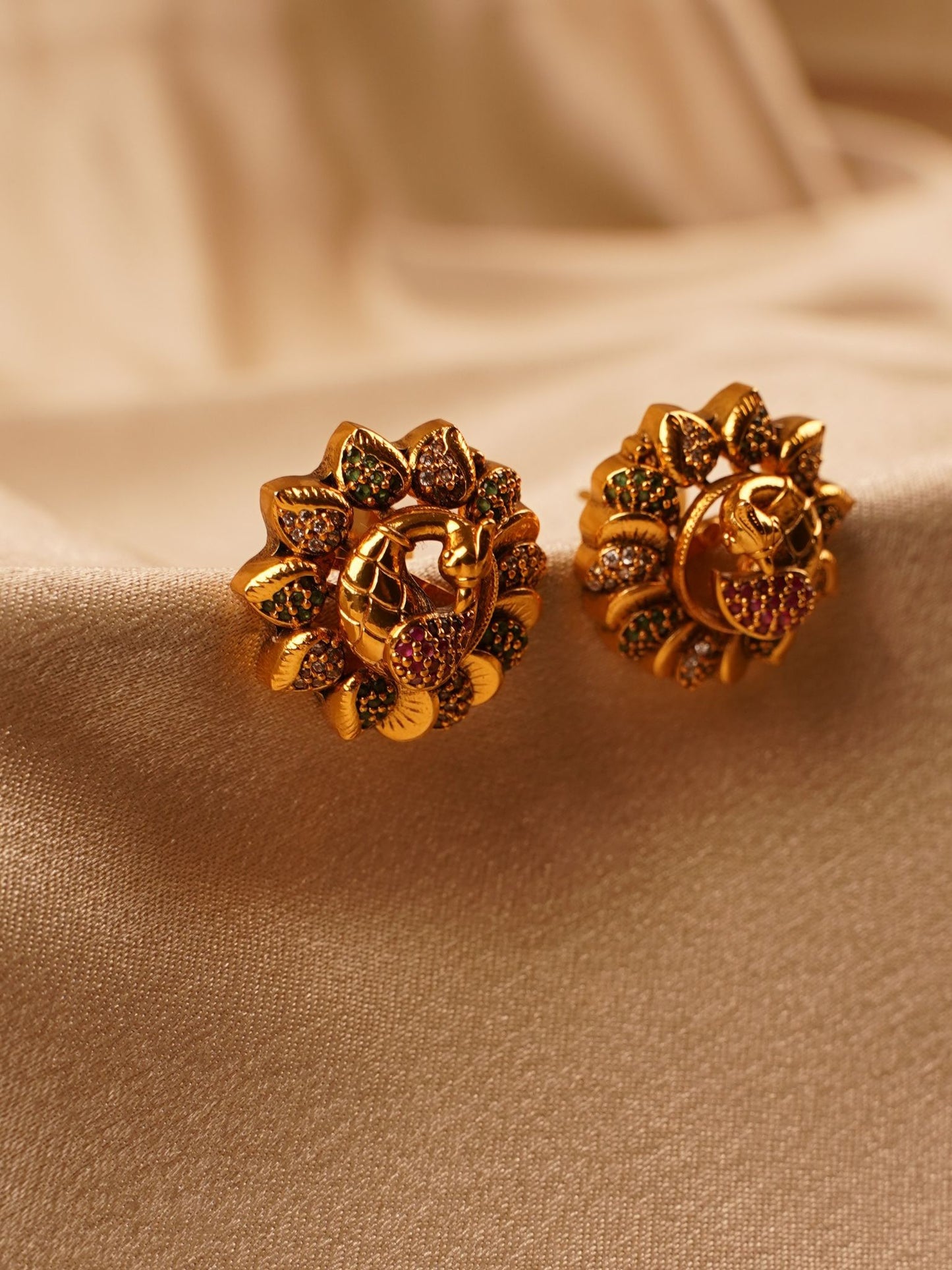 Mayura Temple Studs