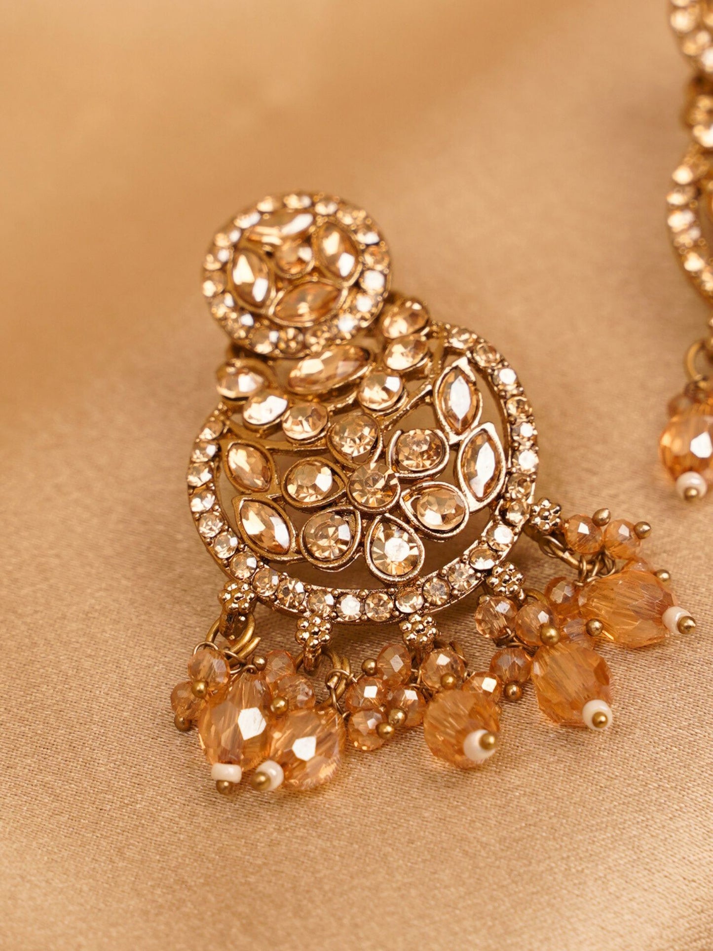 Amber Royale Statement Earrings