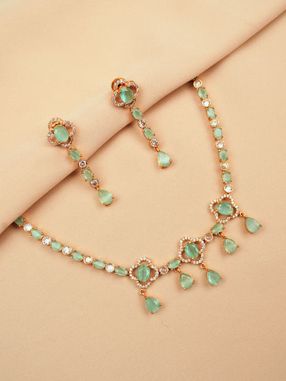 Green Necklace Set