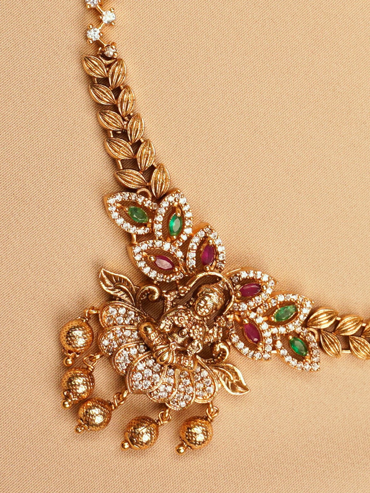 Devi Nakshatra Temple Necklace Set