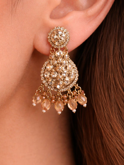 Amber Royale Statement Earrings