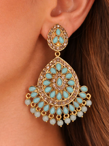 Aqua Noor Statement Chandbali