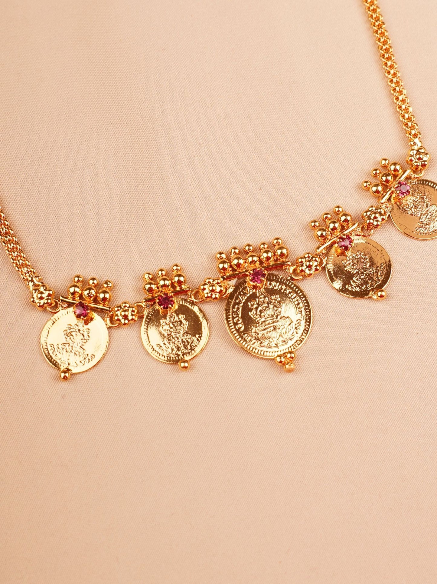 Lakshmi Coin Antique Necklace