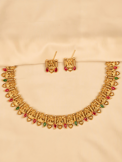 Lakshmi Designed Temple Jewellery – Traditional & Elegant KC568