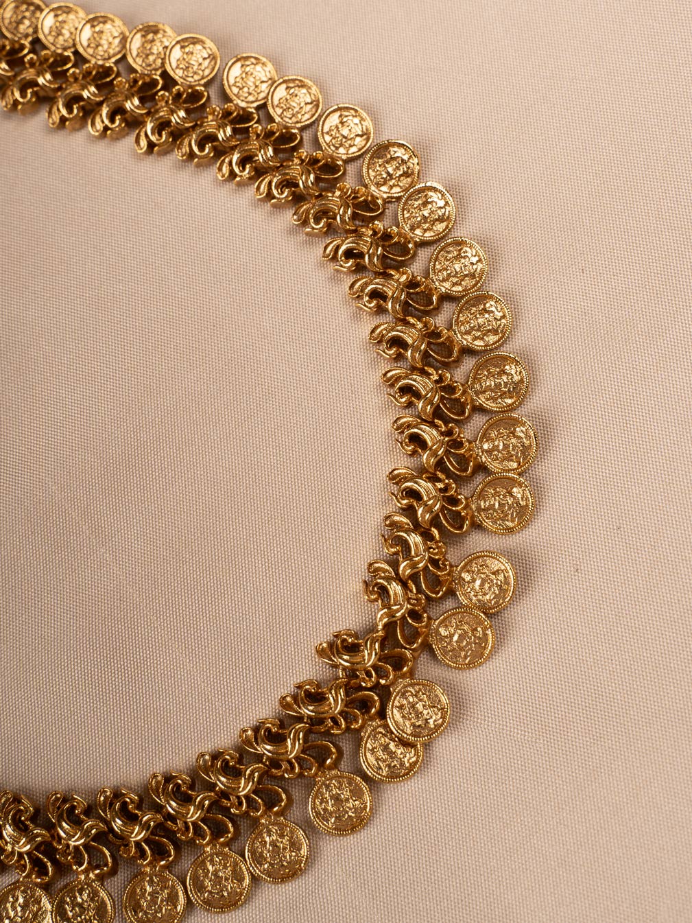 gold necklace