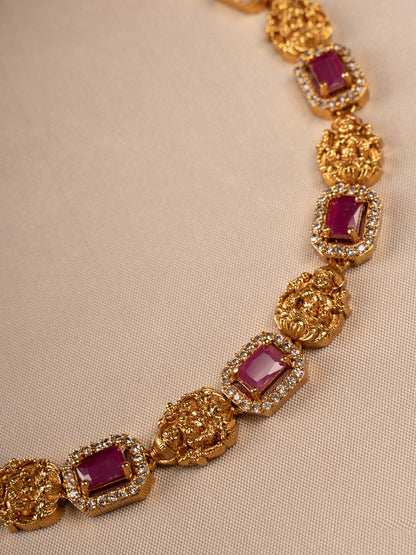 temple jewellery necklace set